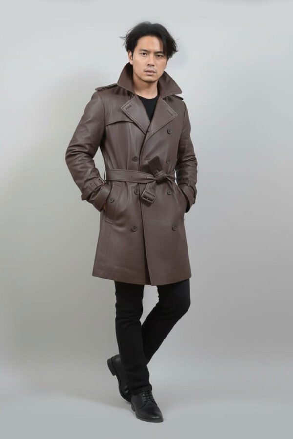 LEATHERS PEACOAT