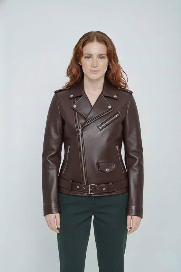 WOMEN JACKET ( BROWN )