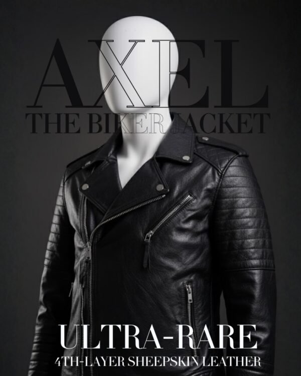 BIKER JACKET ( BLACK )