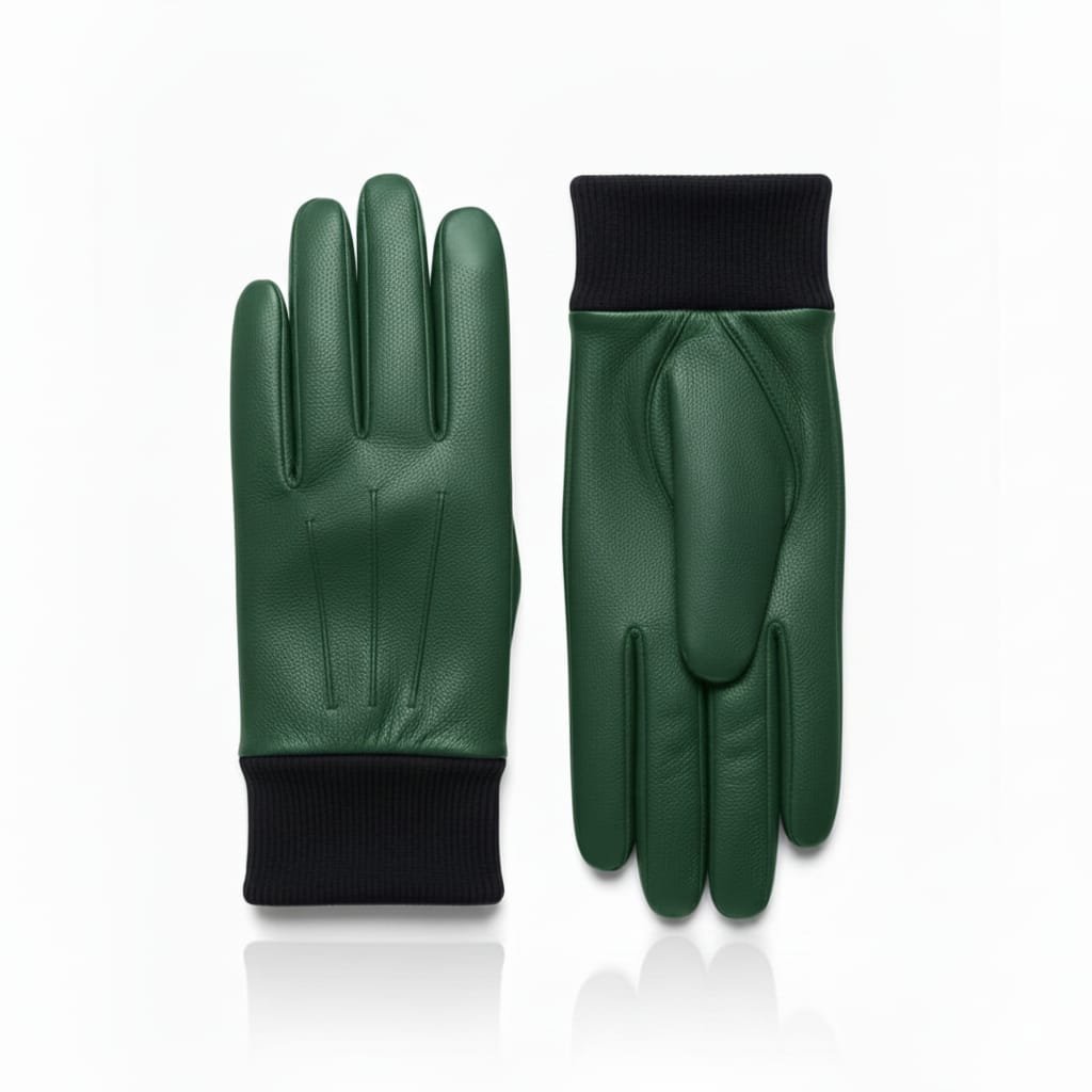 green gloves